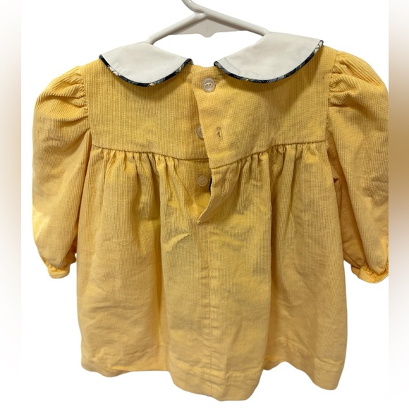 The Beaufort Bonnet Company Yellow Dress with White Collar - Picture 2 of 6